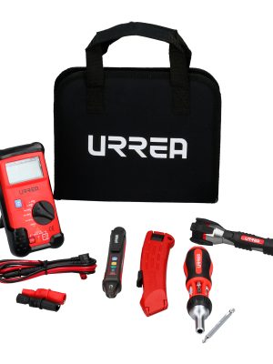 JM6 - Juego de herramienta con multímetro 6 piezas, estuche multiusos Urrea