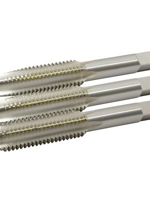 JMC5-16-18.jpg JMC5/16-18 - Juego de machuelos de acero de alta velocidad 5/16"-18NC, 3 piezas Urrea