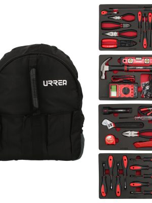JMH05 - Juego combinado de herramientas para eléctrico 31 piezas, con mochila Urrea
