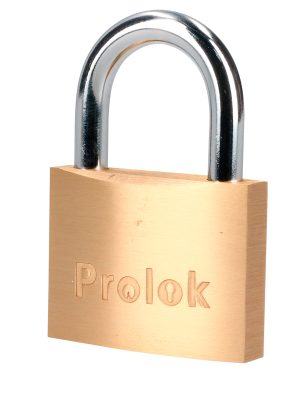 L18S50EB.jpg L18S50EB - Candado de latón sólido corto 50 mm, llave estándar Prolok
