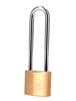 L20X30EB - Candado de latón extra largo 30 mm, llave estándar Lock