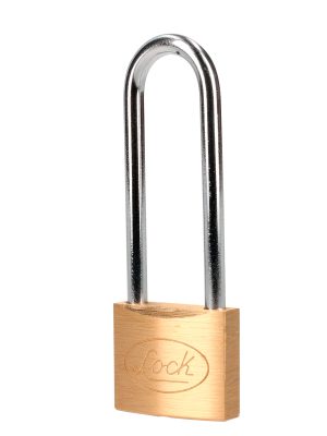 L20X40EB - Candado de latón extra largo 40 mm, llave estándar Lock
