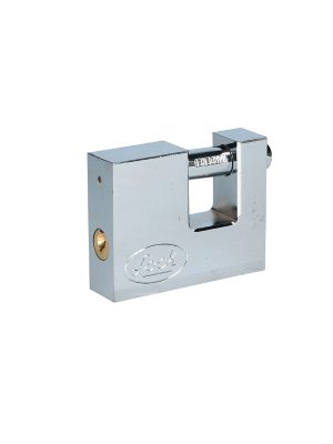 L22C70ECSB.jpg L22C70ECSB - Candado de acero para cortina metálica 70 mm, cromo satinado, llave estándar Lock