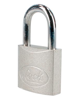 L22L382 - Juego de candados de acero largos 38 mm, llave estándar, 2 piezas Lock