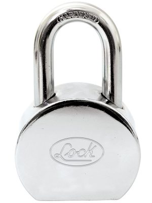 L22S65EACB - Candado de acero redondo corto 65 mm, llave estándar Lock