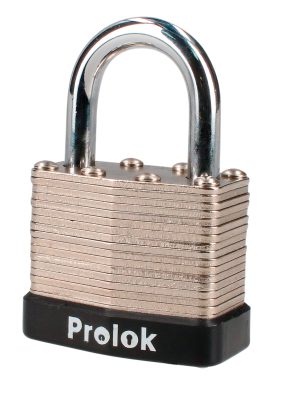 L24S40EB - Candado laminado corto 40 mm, llave estándar Prolok