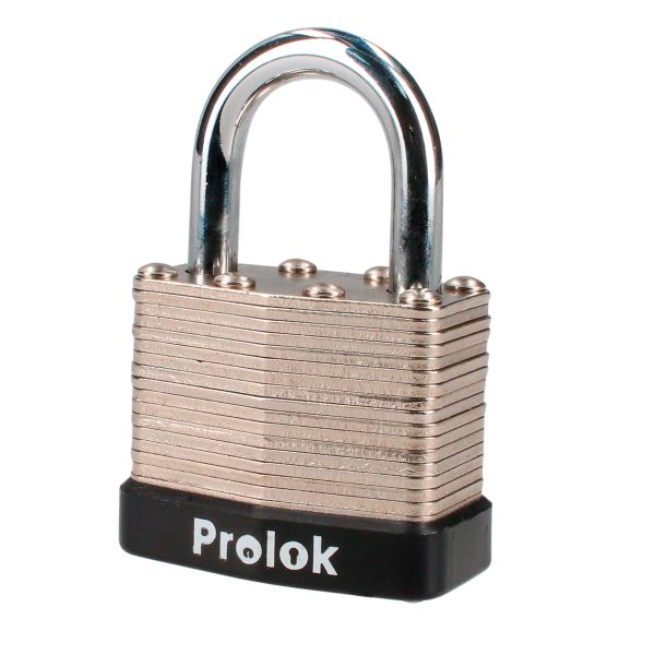 L24S40EB - Candado laminado corto 40 mm, llave estándar Prolok
