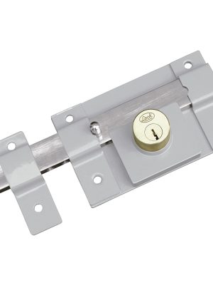 L510GS - Cerradura para cortina barra libre función doble, llave estándar, en caja Lock