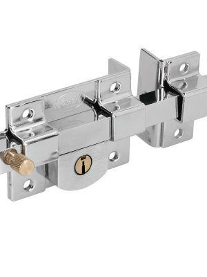 L560DCB.jpg L560DCB - Cerradura de barra fija función derecha, cromo brillante, llave estándar, en caja Lock