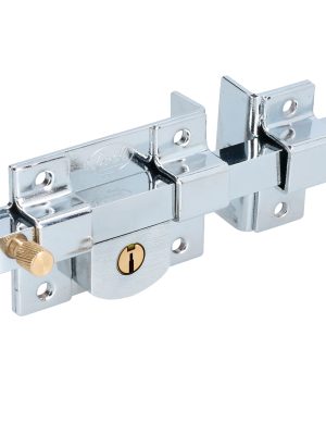 L560DCBB.jpg L560DCBB - Cerradura de barra fija función derecha, cromo brillante, llave estándar, blíster Lock