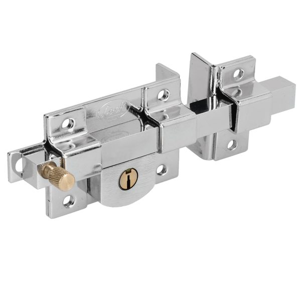 L560ICB.jpg L560ICB - Cerradura de barra fija función izquierda, cromo brillante, llave estándar, en caja Lock
