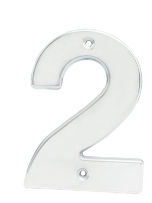 L602C.jpg L602C - Número 2 bold 4" níquel satinado Lock