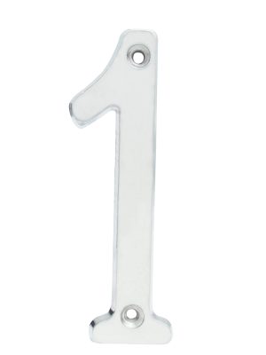L6801CS - Número 1 slim 4" níquel satinado Lock