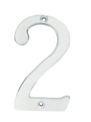 L6802CS - Número 2 slim 4" níquel satinado Lock