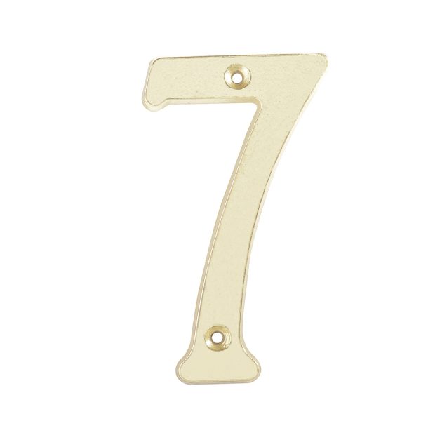 L6807LB.jpg L6807LB - Número 7 slim 4" latón brillante Lock