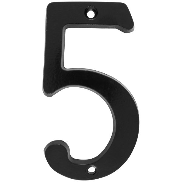 L685N.jpg L685N - Número 5 slim 4" negro Lock