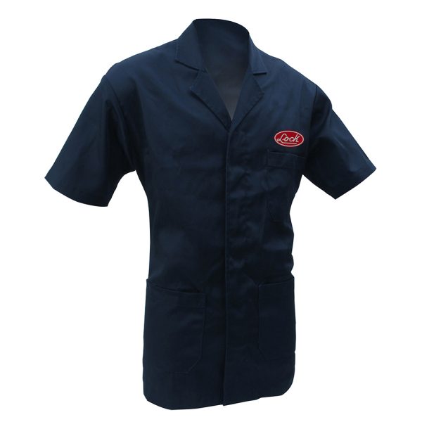 LBAT50XL - Bata color azul talla XL Lock