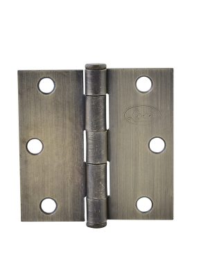 LBC25LA.jpg LBC25LA - Bisagra cuadrada perno suelto de acero latón antiguo 2.5" x 2.5" Lock