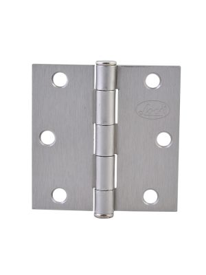 LBC35NS.jpg LBC35NS - Bisagra cuadrada perno suelto de acero níquel satinado 3.5" x 3.5" Lock