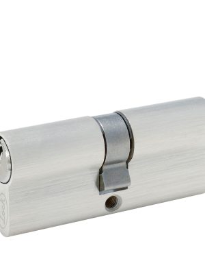 LC70ENS.jpg LC70ENS - Cilindro europeo 70 mm función doble, níquel satinado, llave estándar, en caja Lock