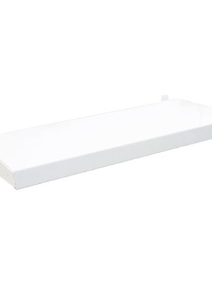 LCMUL - Charola multiusos tipo repisa blanca 55 x 28 x 4 cm Surtek