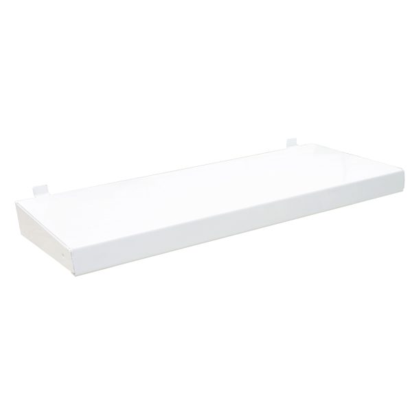 LCMUL - Charola multiusos tipo repisa blanca 55 x 28 x 4 cm Surtek