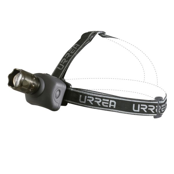 Print LCU100 - Linterna de LED para cabeza a baterías 3 pilas "AAA" de 100 lm Urrea