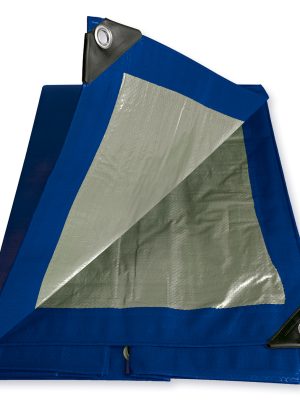 LE14X18.jpg LE14X18 - Lona de polietileno color azul con fondo plata, 4.26 x 5.48 m Foy