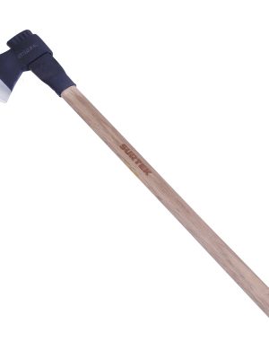 LE4M - Hacha de labor entera con cabeza forjada en acero con mango de madera 36", 4 lb Surtek