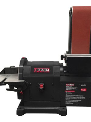 LE834.jpg LE834 - Lijadora de banda 4" x 36" y disco estacionaria 8" 3/4 HP 120 V Urrea