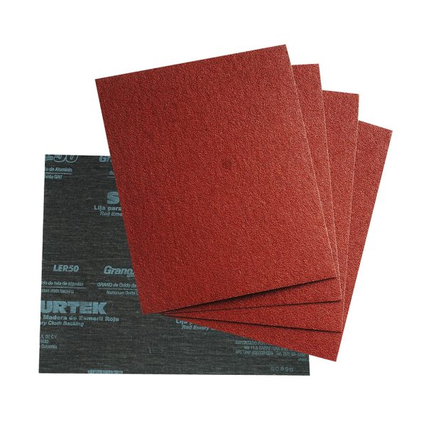 LER50 - Lija roja para esmeril, grano 50 Surtek