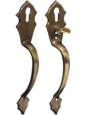 LH119LA.jpg LH119LA - Juego de jaladeras gatillo Classic, latón antiguo Lock