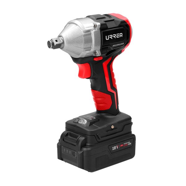 LI1018.jpg LI1018 - Pistola de impacto 1/2" a batería Litio-ion 18 V 350 Nm Urrea