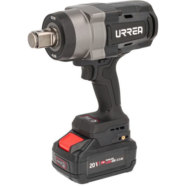 LI1219 - Pistola de impacto 1" a batería Litio-ion 20 V 1900 Nm Urrea
