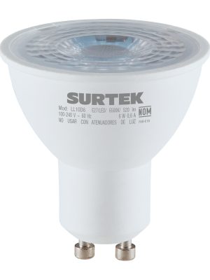 LL10D4 - Lámpara de LED tipo GU10, 4 W luz de día Surtek