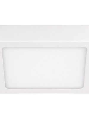 LLS12C - Luminario de LED de sobreponer cuadrado 12 W, luz fría Surtek