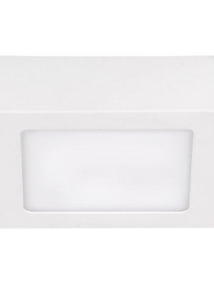 LLS6C - Luminario de LED de sobreponer cuadrado 6 W, luz fría Surtek