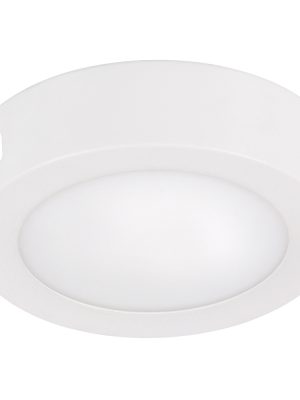 LLS6R - Luminario de LED de sobreponer redondo 6 W, luz fría Surtek