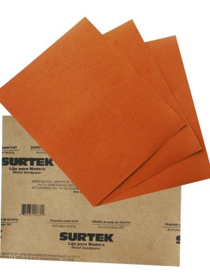 LMK100 - Lija panel kraft para madera, grano 100 Surtek