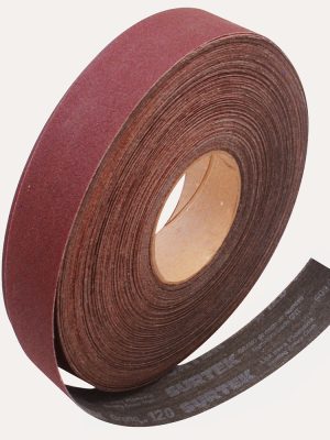 LR45120 - Lija en rollo para plomero 1-1/2 x 45 m, grano 120 Surtek