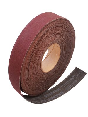 LR5120.jpg LR5120 - Lija en rollo para plomero 1-1/2 x 5 m, grano 120 Surtek