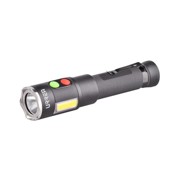 LRU6A - Linterna de LED con alarma recargable de 600 lm Urrea