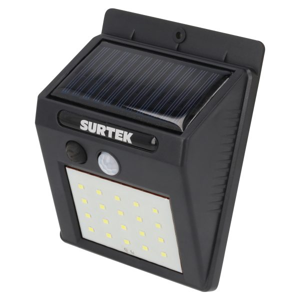 LS3A.jpg LS3A - Luminario de LED solar con sensor de 160 lm Surtek