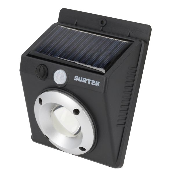 LS4C - Luminario de LED solar con sensor de 400 lm Surtek