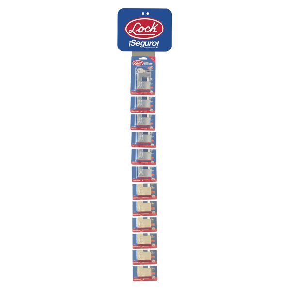 LTIM22CT.jpg LTIM22CT - Tira de impulso con candados de cortina, llave tetra 8 x 100 cm, 13 piezas Lock
