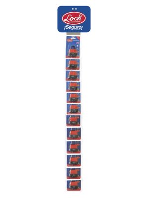 LTIM25.jpg LTIM25 - Tira de impulso con candados impermeables llave estándar 8 x 100 cm, 13 piezas Lock