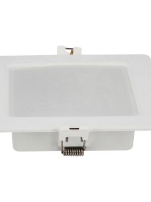 LUEC6 - Luminario de LED empotrable cuadrado 6 W, luz de día Surtek