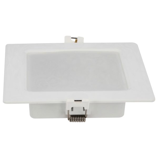 LUEC6 - Luminario de LED empotrable cuadrado 6 W, luz de día Surtek