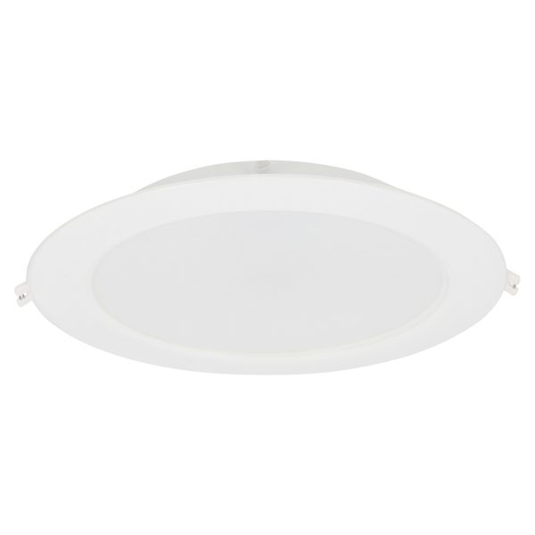 LUER18 - Luminario de LED empotrable redondo 18 W, luz de día Surtek