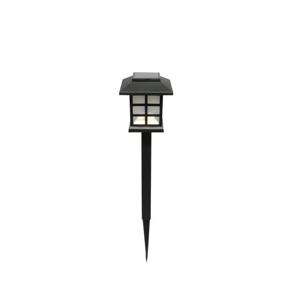 LUJS04 - Luminario de LED estaca recargable solar tipo oriental Surtek